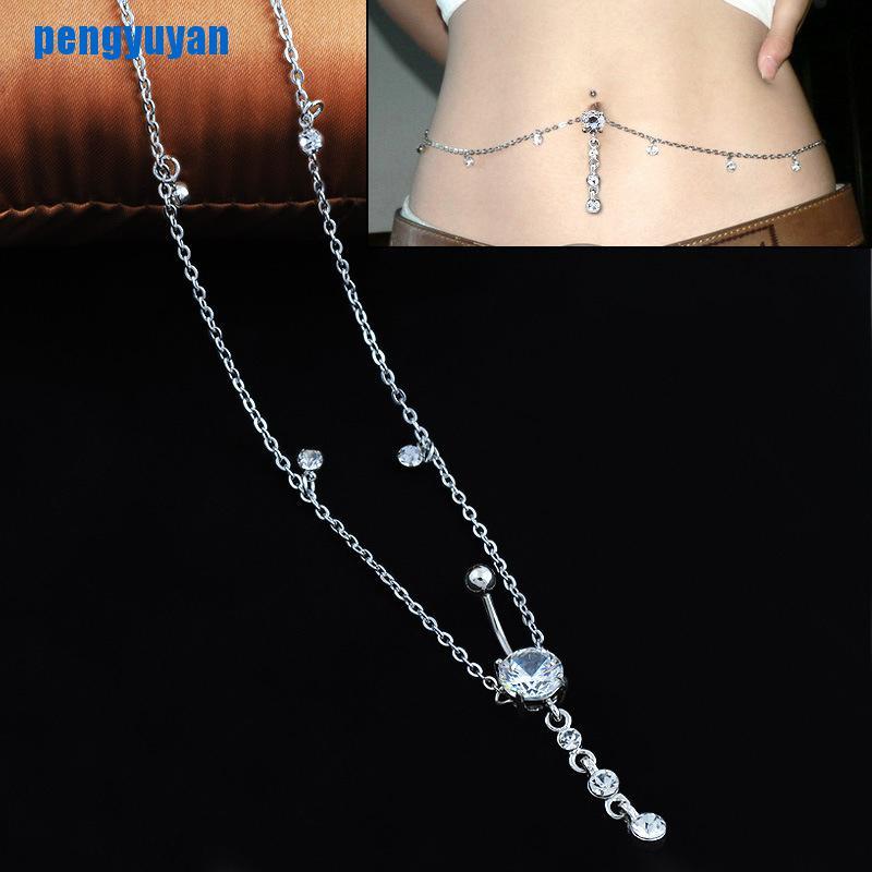 Vn (Hàng Mới Về) Khuyên Rốn Bằng Thép Y Tế Thời Trang