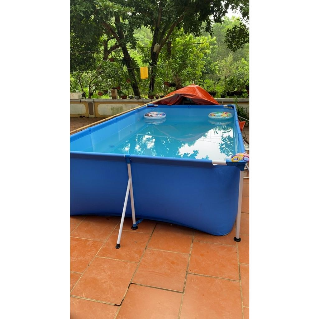 Máy lọc nước chính hãng IN-TEX dùng cho bể bơi khung kim loại 28604