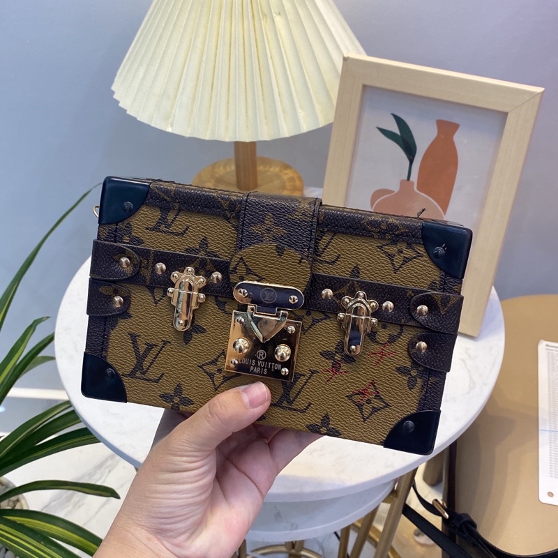 Túi cốp hộp hoạ tiết hoa