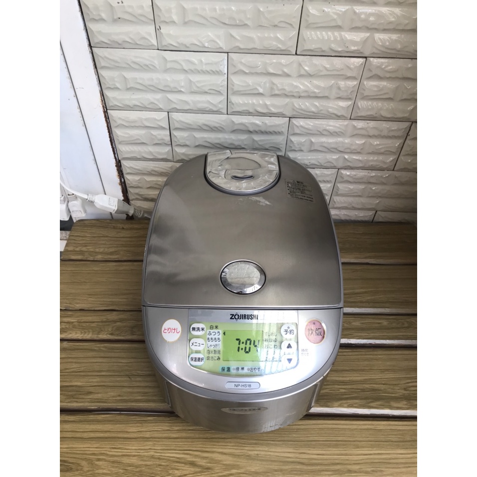 NỒI CƠM ĐIỆN CAO TẦN IH ZOJIRUSHI DUNG TÍCH 1.8 LÍT CÓ ÁP SUẤT