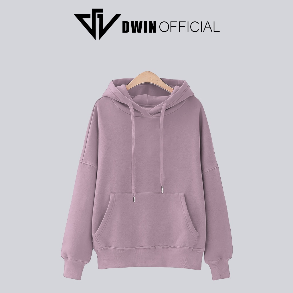 Áo hoodie Hcm nỉ unisex DWIN basic nam nữ form rộng oversize local brand SP00072