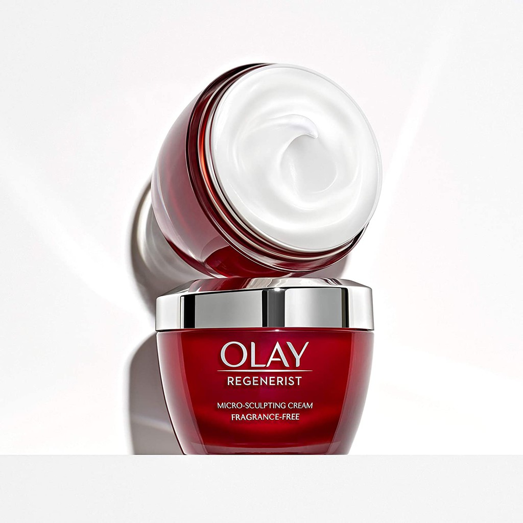 Kem dưỡng da Olay Regenerist Micro-Sculpting Cream Face dưỡng ẩm với Hyaluronic Acid & Vitamin B3