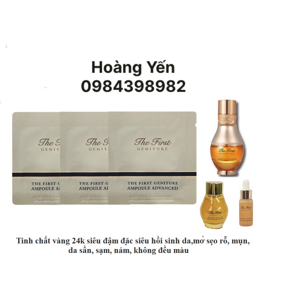 10 gói Tinh chất vàng Ohui