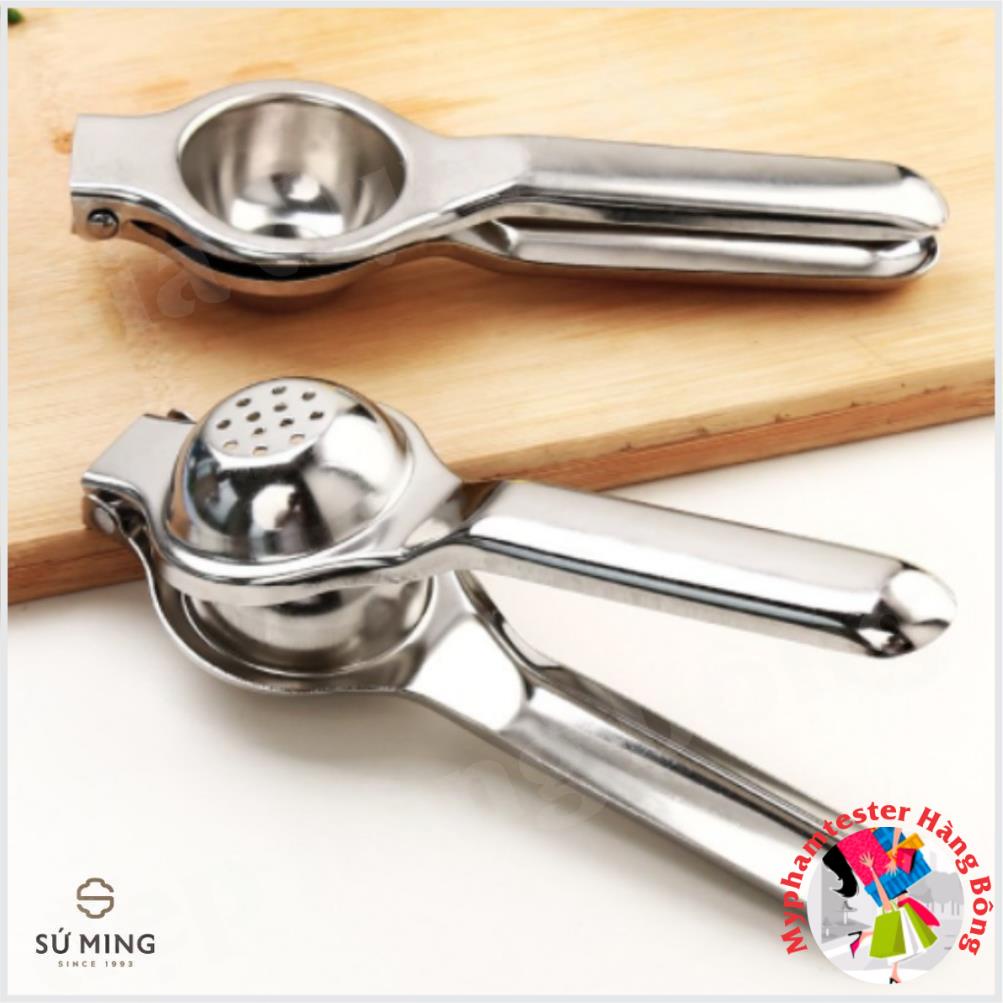 Dụng Cụ Ép Chanh, Vắt Chanh, Lấy Nước Cốt [INOX 301], sử dụng cho quán trà chanh, trà sữa, trà hoa quả