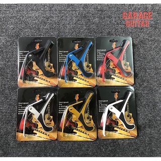 Kẹp capo nhiều màu làm bằng nhựa dành cho mọi loại đàn guitar - giá rẻ nhiều màu Garage Guitar