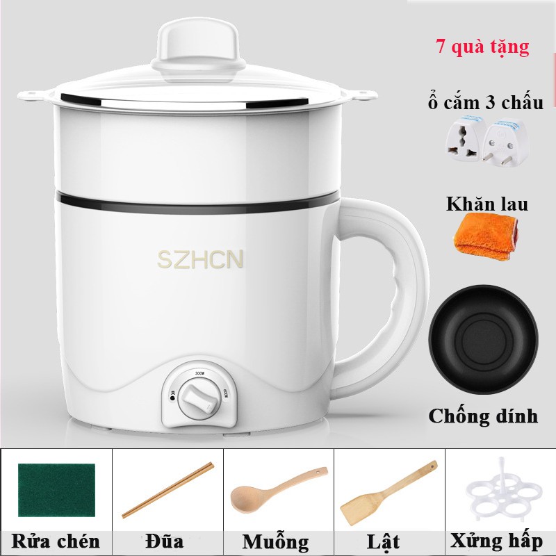 NỒI ĐIỆN ĐA NĂNG, NỒI ĐIỆN CHÍNH HÃNG ZXHCH, DÙNG CHO HỘ GIA ĐÌNH HOẶC SINH VIÊN, CÓ THỂ NẤU LẨU, NẤU CƠM, CHIÊN TRỨNG