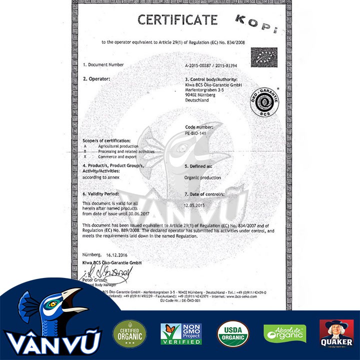 Hạt Chia Mỹ Nutiva Chia Seed 907g Chính Hãng