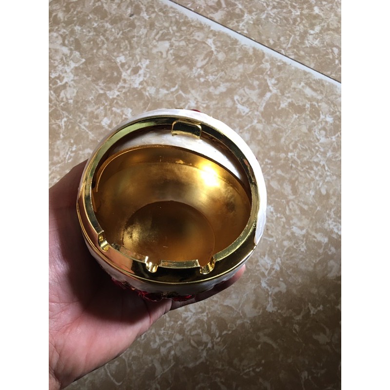 Gạt tàn thuốc lá hình tròn ốc cao cấp(kèm ảnh thật)