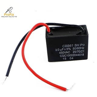 Tụ cbb61 3uf 450v.