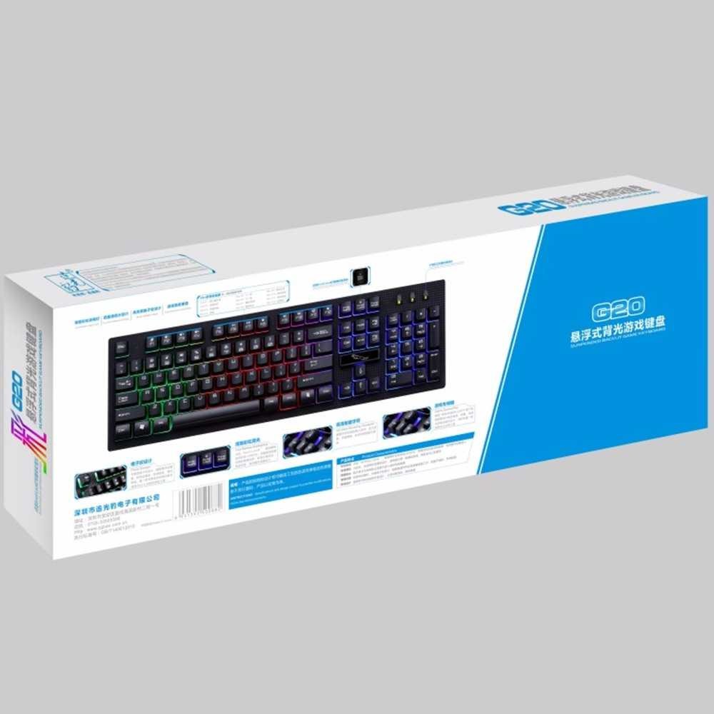 LOGITECH Mới Bàn Phím Chơi Game Rgb Có Đèn Led Nền