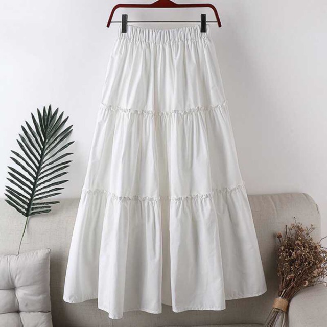 CHÂN VÁY THÔ XOÈ DÁNG DÀI MS11989