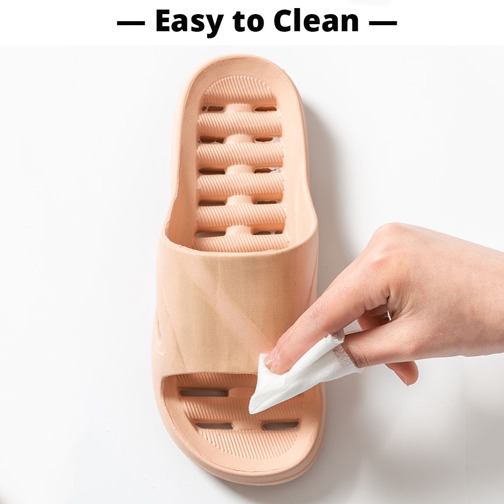 Dép Đi Trong Nhà Siêu Mềm Chống Trượt Có Lỗ Thoát Nước