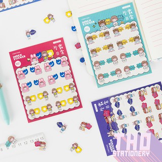 Index Sticker Cute 💖 Sticker Dán Phân Mục Sáng Tạo Đa Năng Học Hình Dán Trang Trí Sổ Planner Bullet Journal