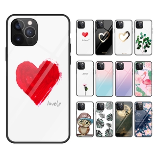 Ốp Lưng Kính Cường Lực Họa Tiết Đa Dạng Cho Iphone 12 Iphone 12 Pro Iphone 12 Pro Max