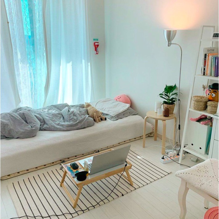 Bàn gấp gỗ cao cấp, bàn ăn gấp gọn Hàn Quốc - Décor nhà Sò