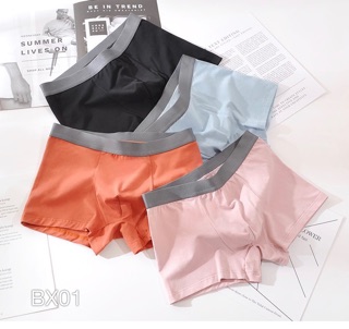 Combo 3 quần boxer trơn VN CLO - BX01CB