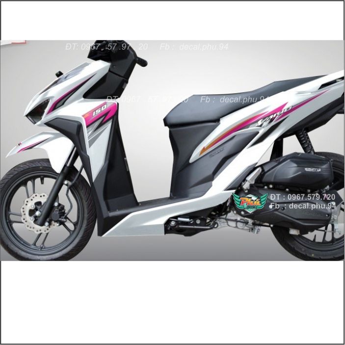 Tem Rời Vario Trắng hồng (C)