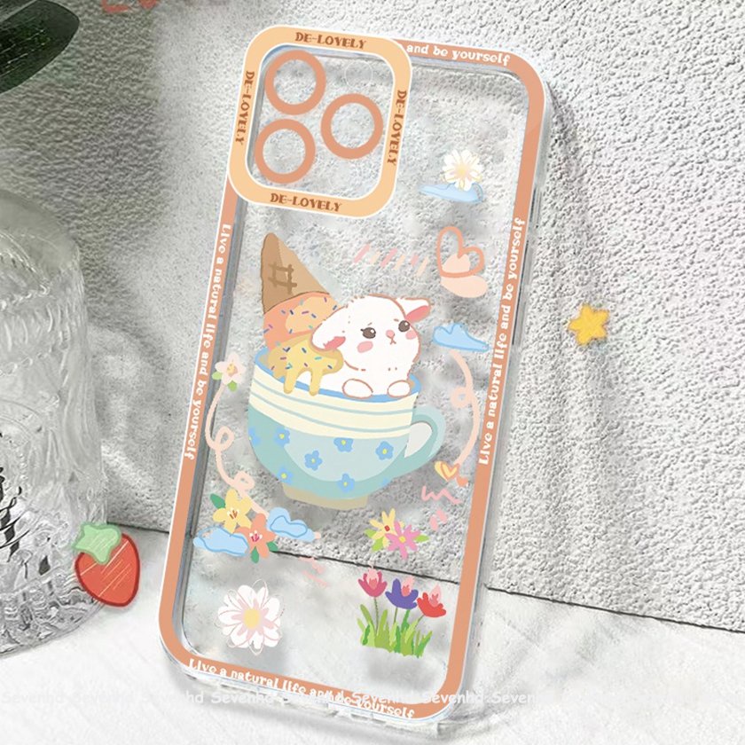 Ốp Điện Thoại Họa Tiết Hoạt Hình Mắt Thiên Thần Dễ Thương Cho iPhone 14 13 12 11 Pro Max SE2020 X XR Xs Max 7 8 6 6s Plus