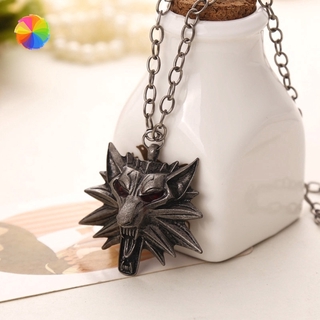 Dây Chuyền Mặt Hình Đầu Sói Độc Đáo