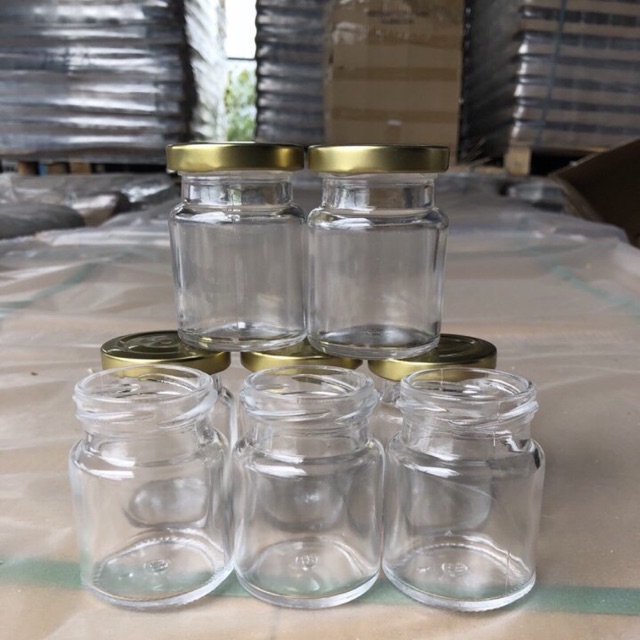 10 hủ thủy tinh 70ml, nắp vặn tay. | BigBuy360 - bigbuy360.vn