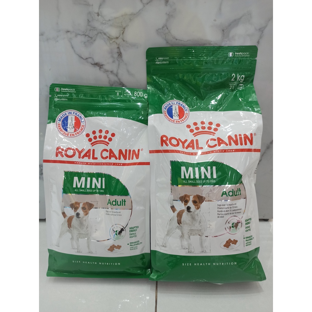 [ Bao 2kg ] THỨC ĂN CHO CHÓ ROYAL CANIN MINI ADULT