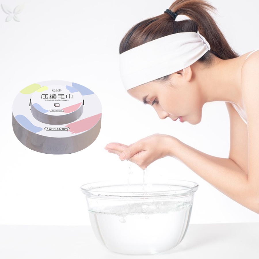Khăn mặt nén vovigo tiện dụng cho spa/ du lịch