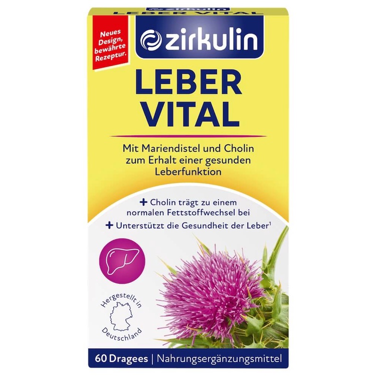 Viên gan Zirkulin Leber Vital 60 viên