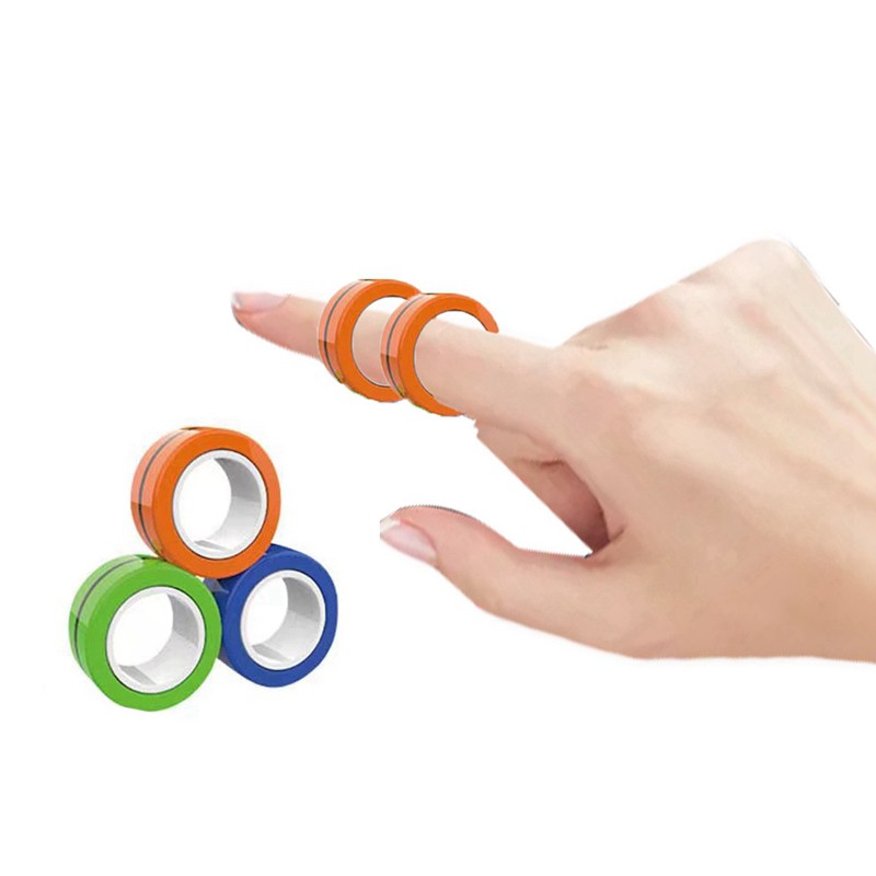 Con Quay Đồ Chơi Fidget Spinner Fingears Bằng Nam Châm vô cực