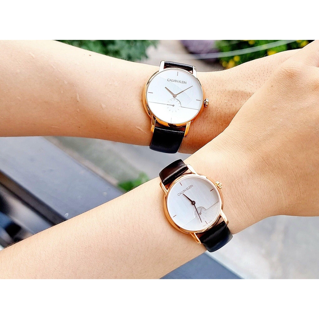 Đồng Hồ Cặp CALVIN KLEIN K9H2X6C6 vs K9H2Y6C6 Chính Hãng Tặng Dây Da Cao Cấp