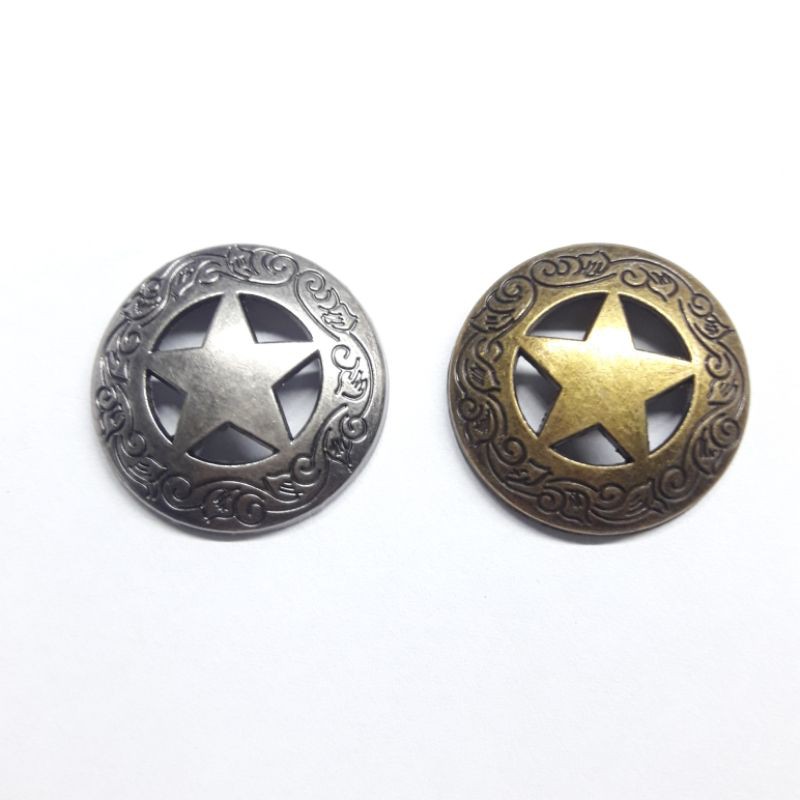 Mặt trang trí hình ngôi sao 29mm