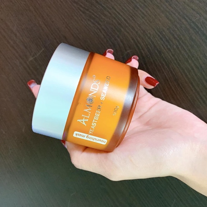 Mặt nạ Men bia cấp ẩm mềm da ALMONDS