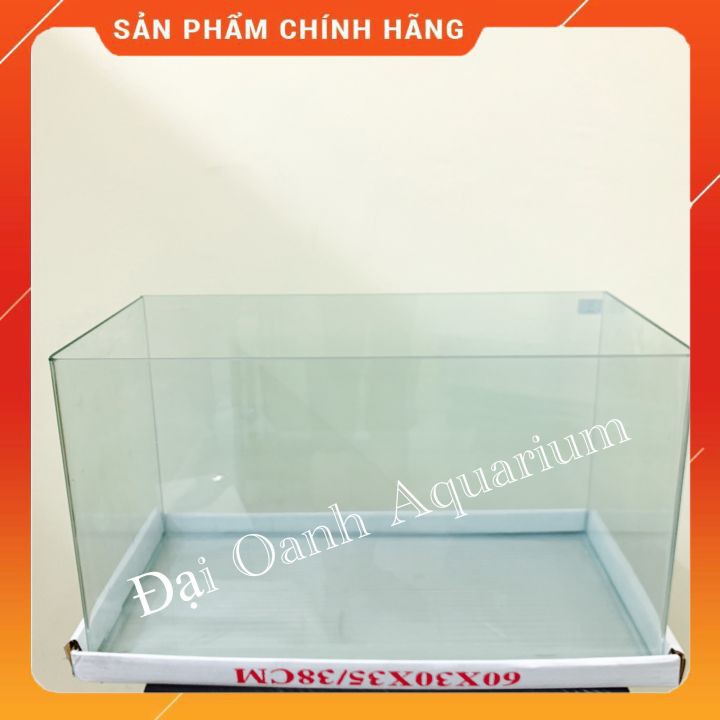 { RẺ VÔ ĐỐI } BỘ Bể Cá Kính Đúc 60cm , Dài 60cm Rộng 30cm Cao 35cm - Bể Cá Cảnh