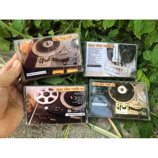 4 Băng Cassette Nhạc vàng Trước Năm 1975 ( phần 5 - 6 - 7 - 8)