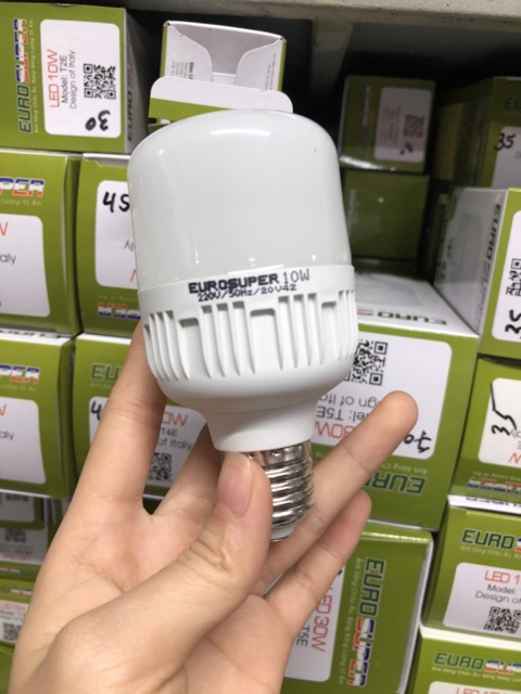 Bóng LED Trụ Euro 10W Siêu Sáng