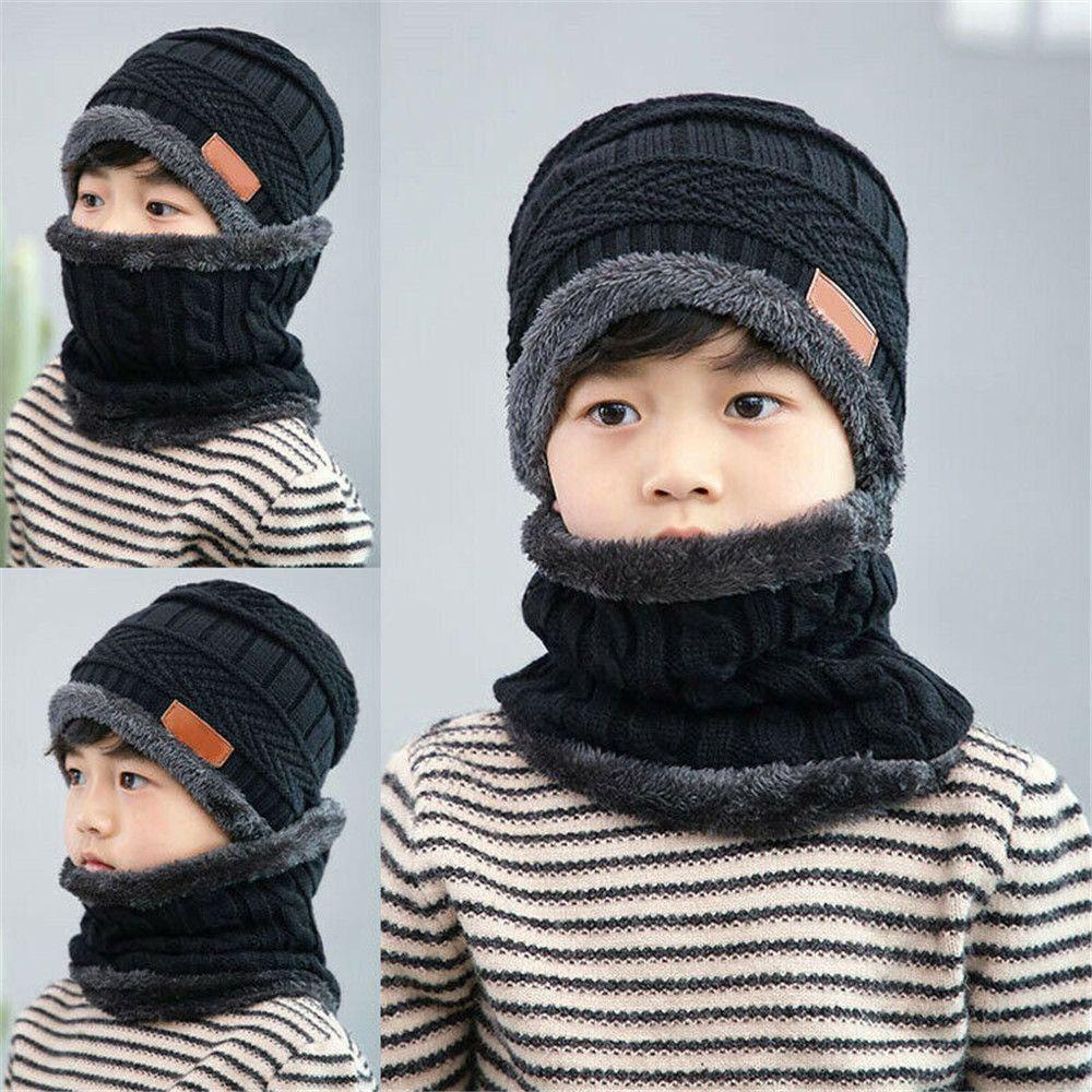 EUTUS Mũ beanie Kèm Khăn Choàng Mềm Mại Cho Nữ