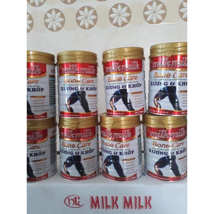 Sữa bột Milkmilk Bone care chăm sóc XƯƠNG KHỚP chắc khỏe, dẻo dai