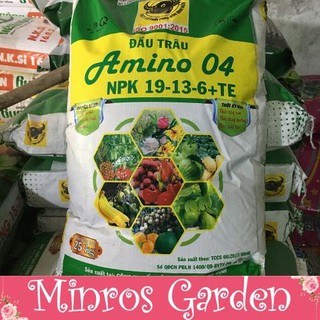Phân bón đầu trâu Amino 04 NPK 19-13-6-TE ( 1kg )