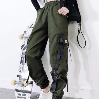 Quần khuyên LOG, quần dây khuyên, unisex, quần jogger siêu đẹp