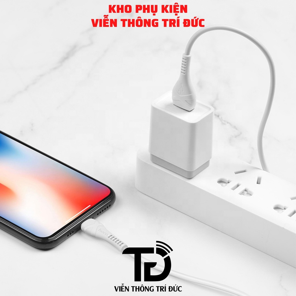 Cáp Sạc Nhanh X37 Chống Rối Sạc Full Dòng Smartphone - Dây Truyền Tải Dữ Liệu Dài 1M - Chính Hãng