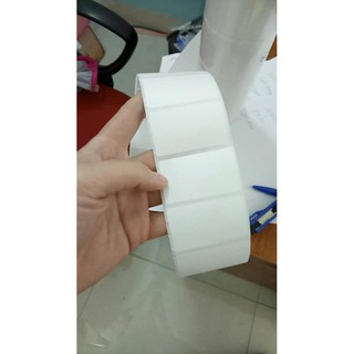 Giấy in mã vạch nhiệt 50x30 cuộn 30m