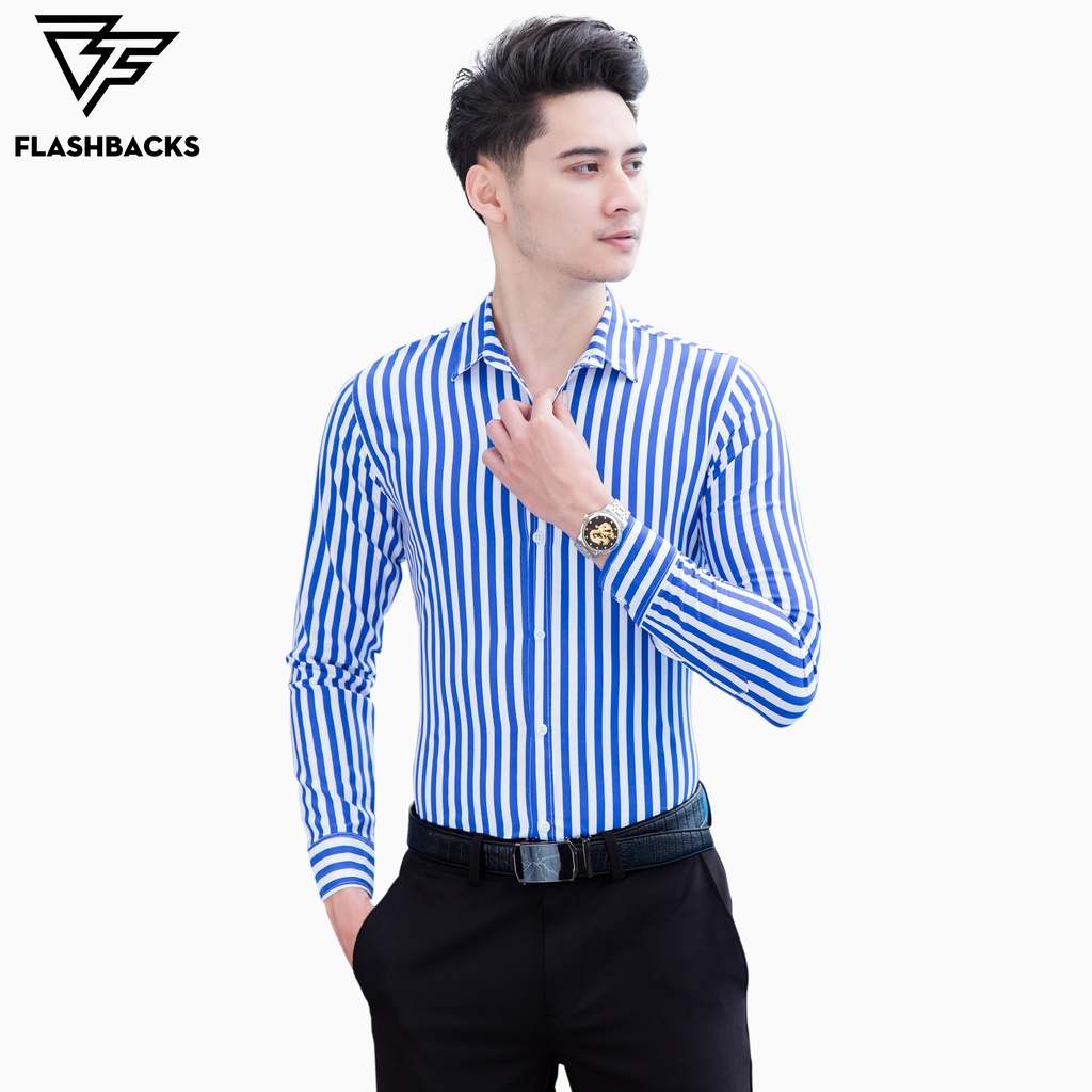 Áo Sơ Mi Nam FLASHBACKS Dài Tay Chất Vải Lụa Đẹp Thoáng Mát - Hàng Chính Hãng - trend 2021 -  AD000008 | BigBuy360 - bigbuy360.vn