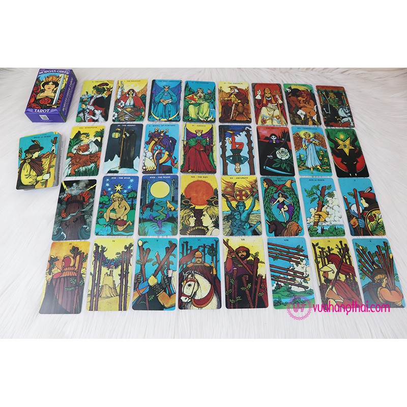 Bộ Bài Bói Morgan Greer Tarot Cao Cấp