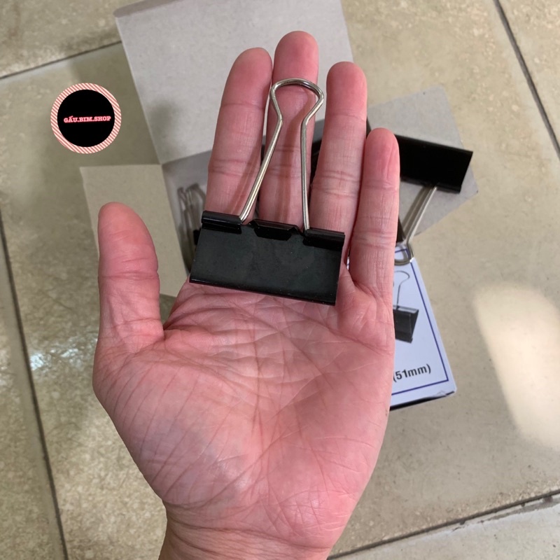 [Giá Sỉ] Kẹp sắt đen văn phòng các kích cỡ