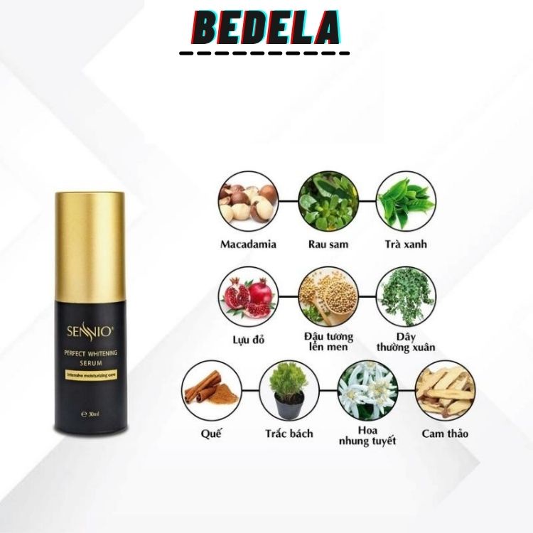 Bộ Kem Chăm Sóc Da Mặt Dưỡng Trắng Hàn Quốc Sennio BDL245 BEDELA