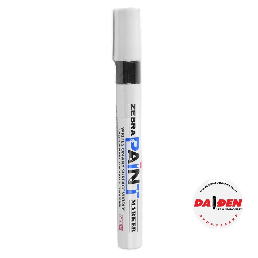 [DA ĐEN] bút sơn công nghiệp ZEBRA MOP-200MZ