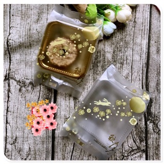 50 khay túi đựng bánh trung thu thỏ ngọc 50-140g