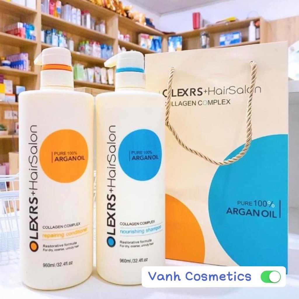 Dầu Gội Xả Olexrs Argan Oil