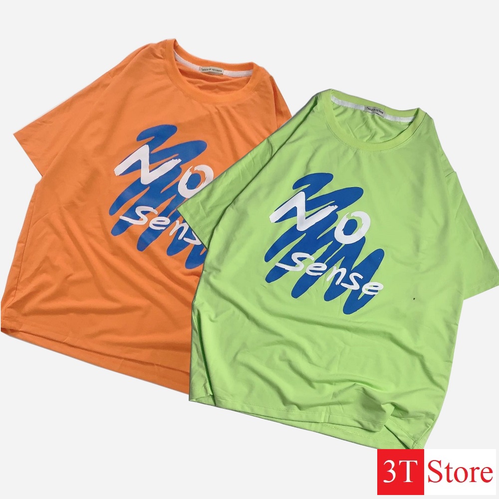 [Video + Ảnh Thật]  Áo Thun Tay Lỡ Freesize Unisex HotTrend - No Sense | BigBuy360 - bigbuy360.vn