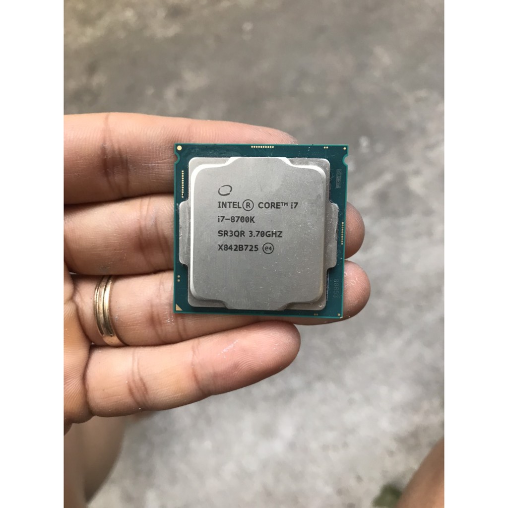 bộ vi xử lý CPU lỗi chết Intel Core i7 8700k socket 1151 v2 cho pc máy tính để bàn processor