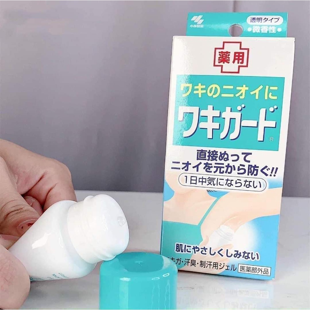 Lăn Khử Mùi Hôi Nách KOBAYASHI Dạng Gel [MẪU MỚI] Nhật Bản 50g